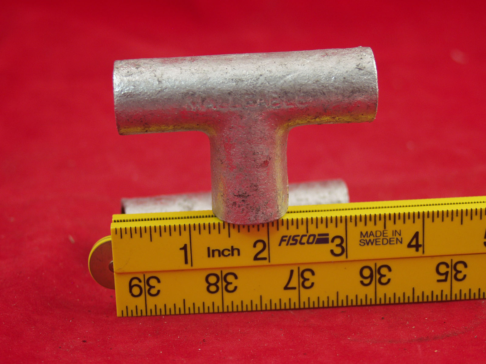 10 x Niglon Metal Conduit 20mm Solid Tee ST20G